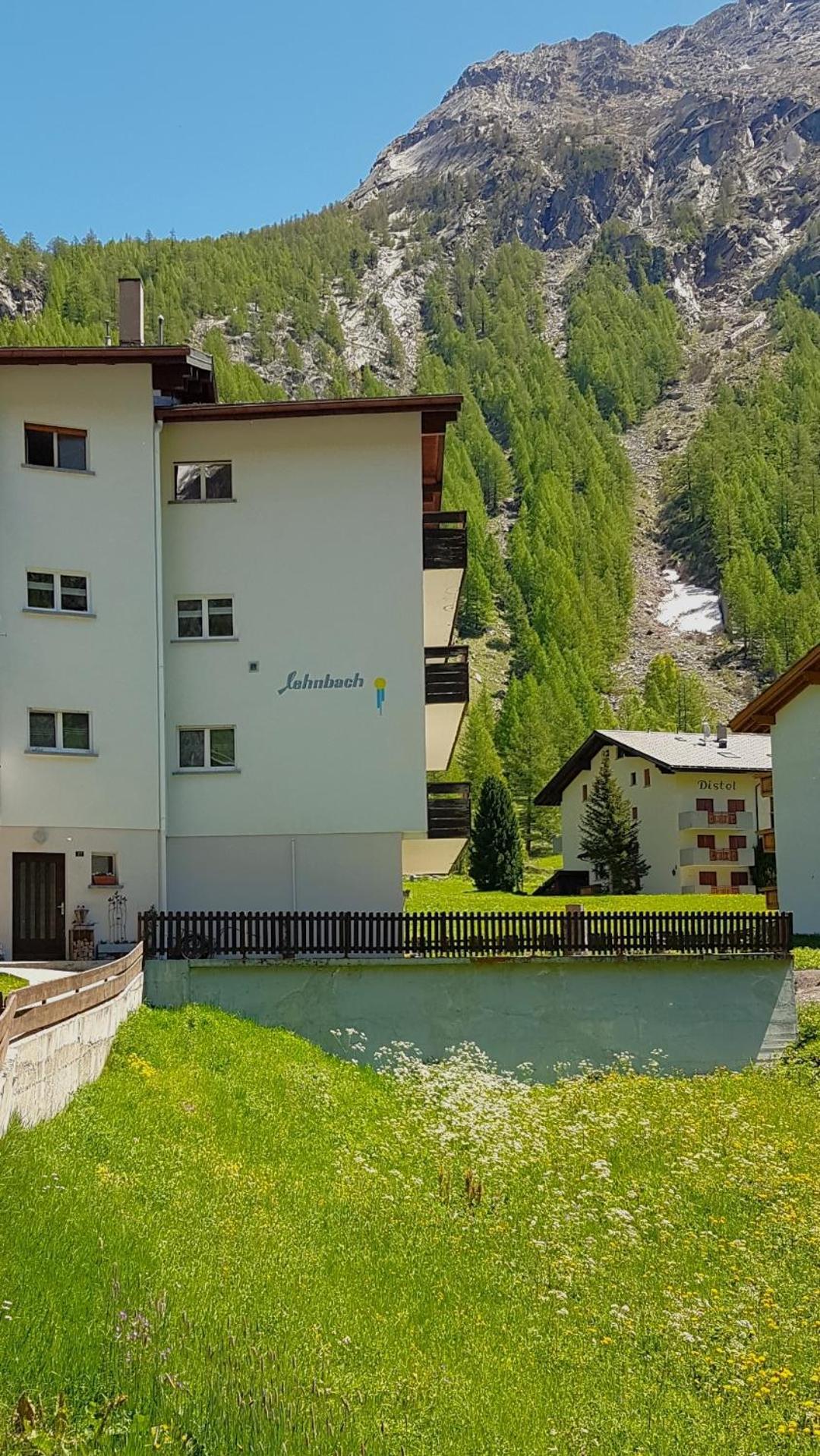 Appartement Lehnbach Saas-Almagell Exterior foto
